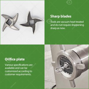 Molino de Carne Industrial Italiano para Pollo Congelado con Hueso - Máquina Picadora de Carne - Precio - Product Image 3