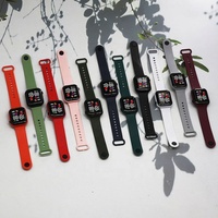Montre-bracelet numérique LED carrée pour enfants, en silicone, motif dessin animé, cadeau idéal pour étudiants, vente en gros à prix réduit