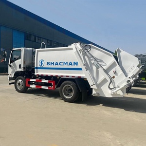 รถบรรทุกอัดขยะดีเซล SHACMAN 4X2 พร้อมเกียร์ สำหรับงานสุขาภิบาลในเมืองและการเก็บขยะชุมชน จากผู้ผลิตระดับโลก - Product Image 4