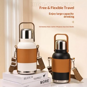 Gobelet isotherme portable en acier inoxydable 316, entièrement recouvert d'acier, grande capacité, pour l'extérieur - Product Image 1
