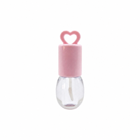 Tube cosmétique cylindrique givré de 3,5 g, vide, en ABS, pour laque à lèvres, mini, petit, lisse, standard, élégant, imprimé, personnalisable