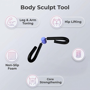 Appareil de yoga en forme de S pour <span class=keywords><strong>les</strong></span> jambes, outil professionnel de remodelage corporel pour le fitness à domicile, équipement de levage <span class=keywords><strong>des</strong></span> hanches et de renforcement <span class=keywords><strong>des</strong></span> <span class=keywords><strong>cuisses</strong></span> - Product Image 1