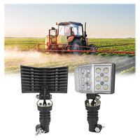 Feux de conduite LED pour véhicule à grand angle de 240 degrés, 10-36V 54W, montage sur tube en aluminium, nouveaux feux de travail LED pour tracteur agricole