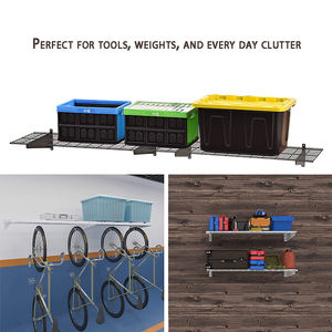 JH-Mech Étagères flottantes de <span class=keywords><strong>garage</strong></span> pour rangement de tous les jours Étagères de <span class=keywords><strong>garage</strong></span> pour montage mural - Product Image 4