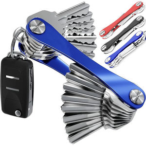 Wholesale Smart Key Chain Mini Keychain Compact Decorative Holder Clip Home <b>Storage</b> Metal Aluminum Organizer Outdoor - Product Image 4