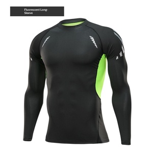 Ensemble de <span class=keywords><strong>jogging</strong></span> sportif pour homme printemps-été, manches longues, 100% nylon, rayé, absorbant la transpiration, respirant, haute élasticité, cordon de serrage - Product Image 5