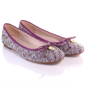 ผ้าปักลายบัลเลริน่า (สีม่วง) - Product Image 6