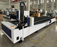 Machine de découpe laser 6015 haute efficacité 1500W pour tôles métalliques et acier inoxydable, grande surface de travail, prix réduit