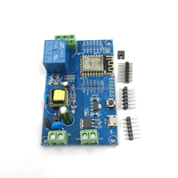 Module de relais monocanal WIFI ESP8266 avec alimentation AC/DC, carte de développement ESP-12F, interrupteur de télécommande avec USB