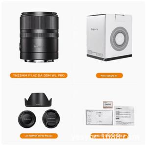 Lente Principal Estándar <span class=keywords><strong>Yongnuo</strong></span> 23mm F1.4 para Cámaras <span class=keywords><strong>Nikon</strong></span> con Montura <span class=keywords><strong>Z</strong></span>, APS-C CMOS AF - Product Image 5