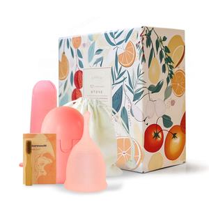 <span class=keywords><strong>Copa</strong></span> <span class=keywords><strong>menstrual</strong></span> reutilizable plegable ecológica silicona médica para mujer período máquina tamaño 2024 limpiador kit anillo <span class=keywords><strong>esterilizador</strong></span> - Product Image 1