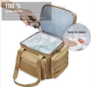 Lonchera Térmica Aislada Grande de 24L para Adultos, Resistente al Agua, con Múltiples Bolsillos, Bolsa Térmica Suave, Reutilizable, de Oxford, para Campamento al Aire Libre - Product Image 5