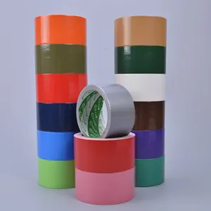 China Manufacturer Easy Tear Pipe Wrapping Colored Cloth Duct Adhesive Tape With Hot Melt