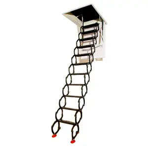Fabriek Direct Prijs Opvouwbare Trap Ladders Thuisgebruik Ladder Zolder