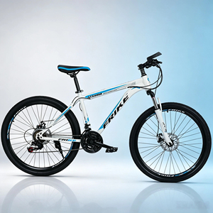 Vélo de montagne 26 pouces pour adultes, 21 vitesses, cadre en acier haute teneur en carbone, frein à disque, absorption des chocs, confortable, livraison directe d'usine - Product Image 6