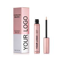 Sérum Réhausseur de Cils Croissance Traitements Vente en Gros Personnalisé Sans Huile Végan 100% Naturel Biologique OEM Marque Privée Sérums pour Cils