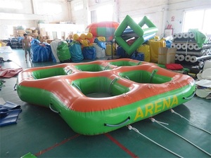 <span class=keywords><strong>Bateau</strong></span> gonflable de beignet de tube de ski remorquable de l'eau gonflable de <span class=keywords><strong>5</strong></span> <span class=keywords><strong>places</strong></span> pour des sports nautiques - Product Image 3