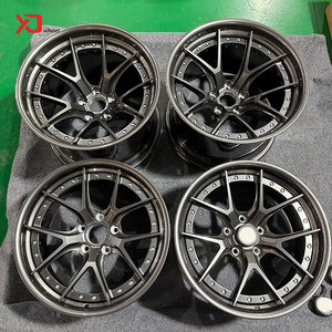 Vente chaude usine Jantes forgées sur mesure bicolores gris bronze 18 19 20 22 23 24 pouces pour voitures de course 5*112 5*120 5*114.3 pour E90 F80 F20 E82 - Product Image 6