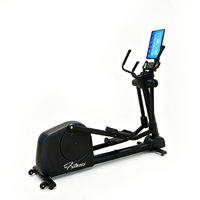 Elliptique commercial LZX-T23T avec écran rotatif, appareil de cardio-training pour salle de sport, poids max. utilisateur 160 kg
