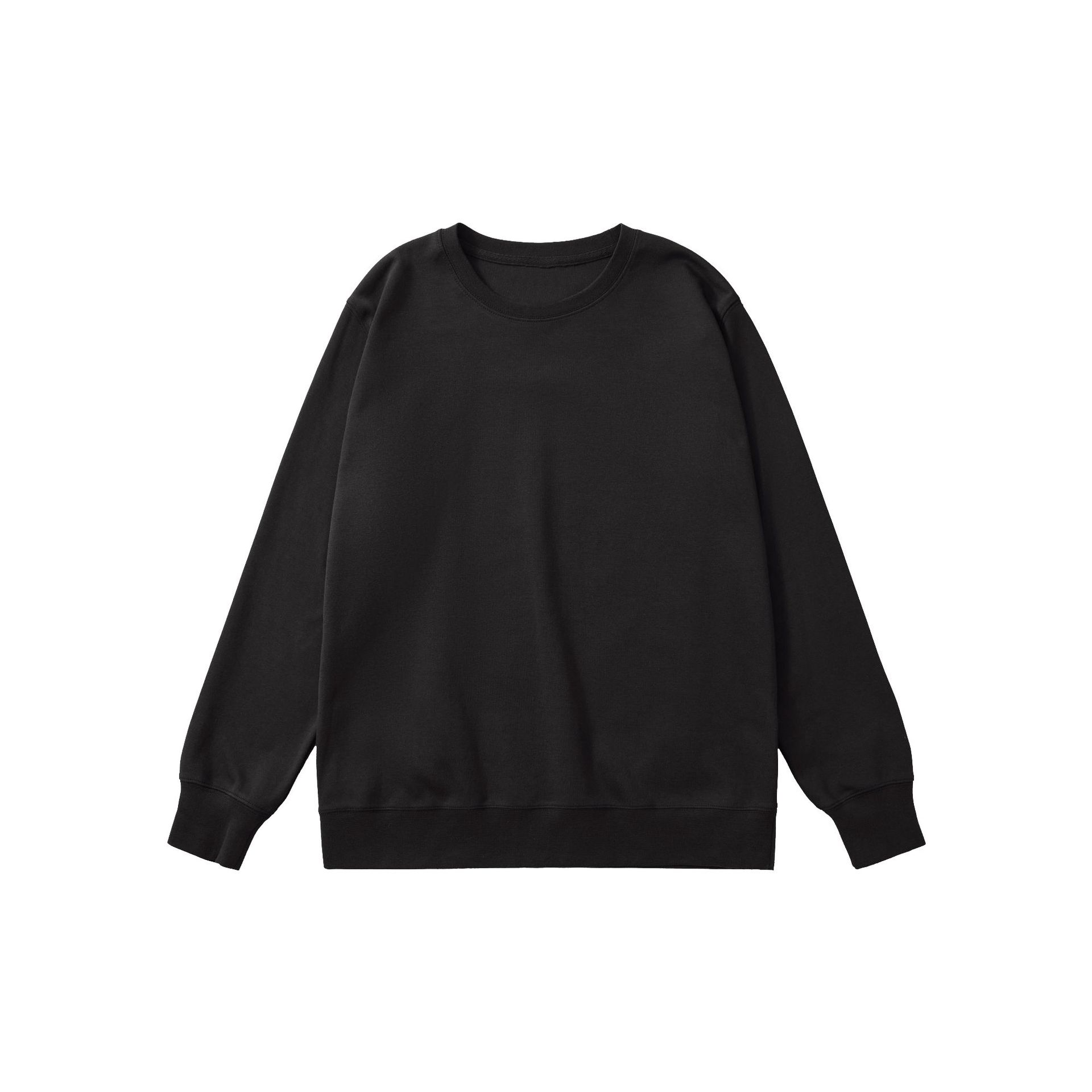 Noir (pas de pull ras du cou doublé polaire)