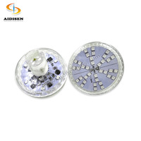 Lampes LED à points pixel RGB+W ADS AC24V pour PC, étanches IP66, 20 mm SMD 3535, pour manèges et parcs à thème, garantie 2 ans