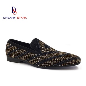 Nuevos Zapatos de Primavera Dreamy Stark Hechos a Mano de Alta Calidad, Ligeros y Cómodos, con Diseño de Diamantes, de Cuero y Gamuza, Personalizados para Otoño - Product Image 1