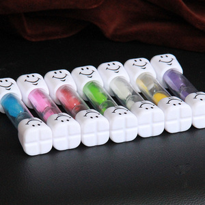 Đồng Hồ Cát Nhựa Đồng Hồ Cát Nha Khoa Hình Răng Bằng Nhựa 1 <span class=keywords><strong>2</strong></span> 3 4 <span class=keywords><strong>5</strong></span> Phút Đồng Hồ Cát Cho Trẻ Em - Product Image 2