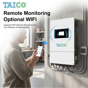 Convertisseur 10000W <span class=keywords><strong>10kw</strong></span> 220V/230V Onduleur solaire à onde sinusoïdale <span class=keywords><strong>pure</strong></span> avec prise en charge <span class=keywords><strong>MPPT</strong></span> Fonction parallèle Onduleur hybride - Product Image 3