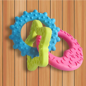 Устойчивая к укусам чистка зубов TPR Жевательная Звезда Луна солнце собака игрушка - Product Image 5