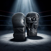Gants d'entraînement de boxe MMA Sanda Pretorian Phenom en cuir PU personnalisé pour enfants et adultes, 4 oz, pour l'extérieur
