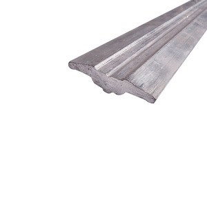 Profilé de mur-rideau en alliage d'aluminium, largeur 46 mm, grille verticale entièrement pressée, 7,8 mm, pour décoration et mur-rideau - Product Image 5
