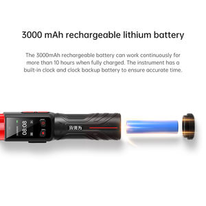 Alat Tes Alkohol Genggam ZBK Tipe Tiup dengan Sensor Elektrokimia, Penganalisa Alkohol Portabel - Product Image 4