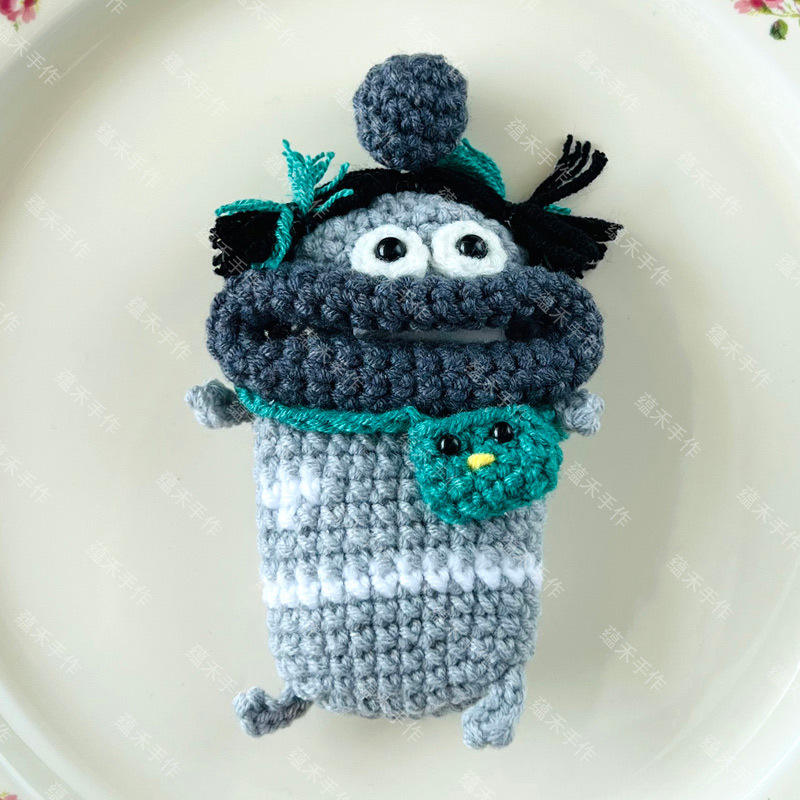 Gray Suit Head [with Bag]