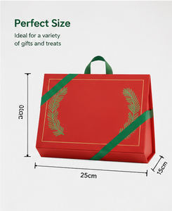 Wholesale Red Green Christmas Advent Calendar <b>Box</b> Rigid Cardboard <b>Empty</b> Mystery Blind <b>Box</b> <b>for</b> Small Jewelry and Surprise <b>Gift</b> - Product Image 4