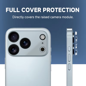 Protection d'objectif d'appareil photo en verre trempé haute définition anti-explosion pour <span class=keywords><strong>iPhone</strong></span> 17 Pro <span class=keywords><strong>Max</strong></span>, compatible <span class=keywords><strong>iPhone</strong></span> 16, 15, 14 – Offre Spéciale - Product Image 3