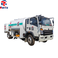 Camion-citerne GPL HOWO 4X2, véhicule mobile de ravitaillement en gaz propane