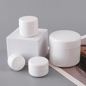 Tarro de plástico redondo con tapa a presión para crema, 10g 30g 50g 100g 200g 250g 300g 500g, envase cosmético para viaje y reenvasado - Product Image 2