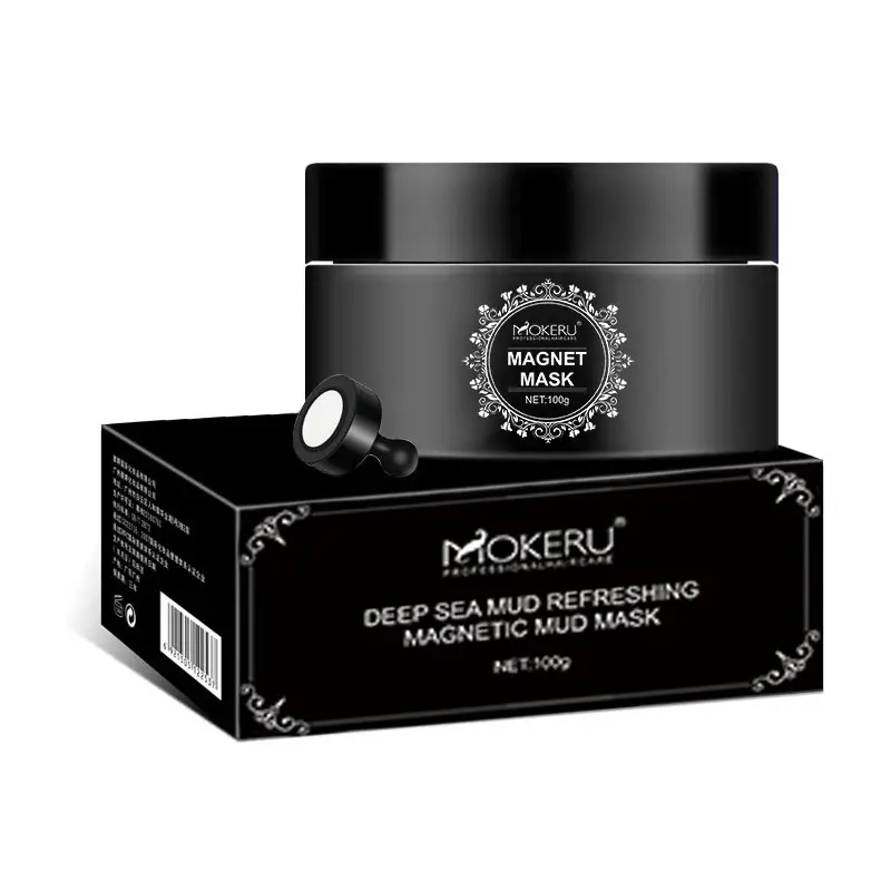 Masque facial magnétique en argile purifiant pour la peau, 1000g, OEM, soin pour éclaircir, pour la peau