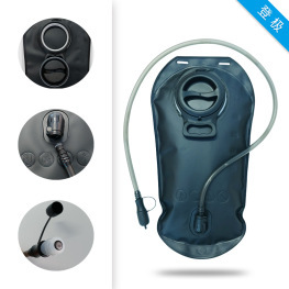 Bolsa de agua de 3L de TPU plegable, mochila de hidratación táctica para exteriores con manguera de conexión rápida y tapa antipolvo - Product Image 5