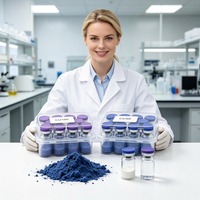 Poudre lyophilisée de tripeptide de cuivre 2-en-1 WAO (Modèle C74) – Matière première cosmétique du Guangdong