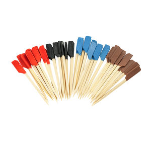 Brochetas de Bambú para <span class=keywords><strong>Kebab</strong></span>, Palillos de Barbacoa Personalizables, Brochetas de Bambú Teppo para Marcar Filetes - Product Image 4