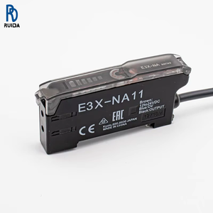 E3X-NA11 เซ็นเซอร์ไฟเบอร์ออปติกความเร็วสูง E3X-NA11 แอมพลิฟายเออร์เซ็นเซอร์ออปติคอลแบบสะท้อนแสงแบบกระจายระยะไกลอัจฉริยะ - Product Image 1
