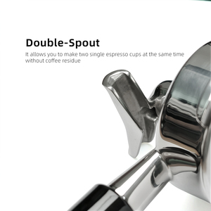 Porte-filtre à café 58 mm à 3 oreilles avec double bec compatible avec Temp IQ/Casabrews 5700 <span class=keywords><strong>Gense</strong></span> - Product Image 5