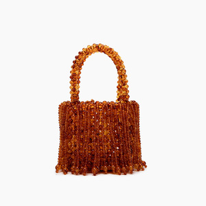 2026 New Wholesale Crystal Rhinestone Beaded Tassel Evening <b>Clutch</b> Bag Handmade Fashionable Women's Party Bag - Product Image 1