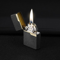 ZORRO kérosène briquet rétro classique meule coupe-vent allume-cigare pour hommes