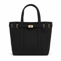 Sac fourre-tout en toile recyclée certifiée GRS, toile robuste |   Sac fourre-tout sur mesure avec étiquette privée |   Sac à main en toile sur mesure pour boutique