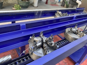 La machine de filetage de <span class=keywords><strong>tuyau</strong></span> en métal font le <span class=keywords><strong>tuyau</strong></span> rond au tube décoratif tordu d'équipement de traitement de tube - Product Image 2