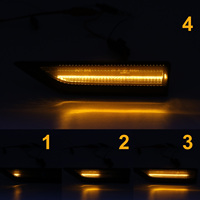 Feux de position latéraux dynamiques à lentille LED Ailead pour VW Caddy 2015-2019 – Vente directe usine