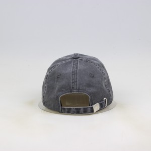 Casquettes de baseball sportives délavées et vieillies, couleur unie, en coton, ajustables, non structurées, style rétro vintage, avec logo personnalisé, vente en gros - Product Image 4