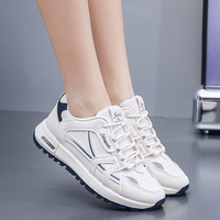 Chaussures de sport et de marche antidérapantes pour femmes, en PU, souples et résistantes à l'usure